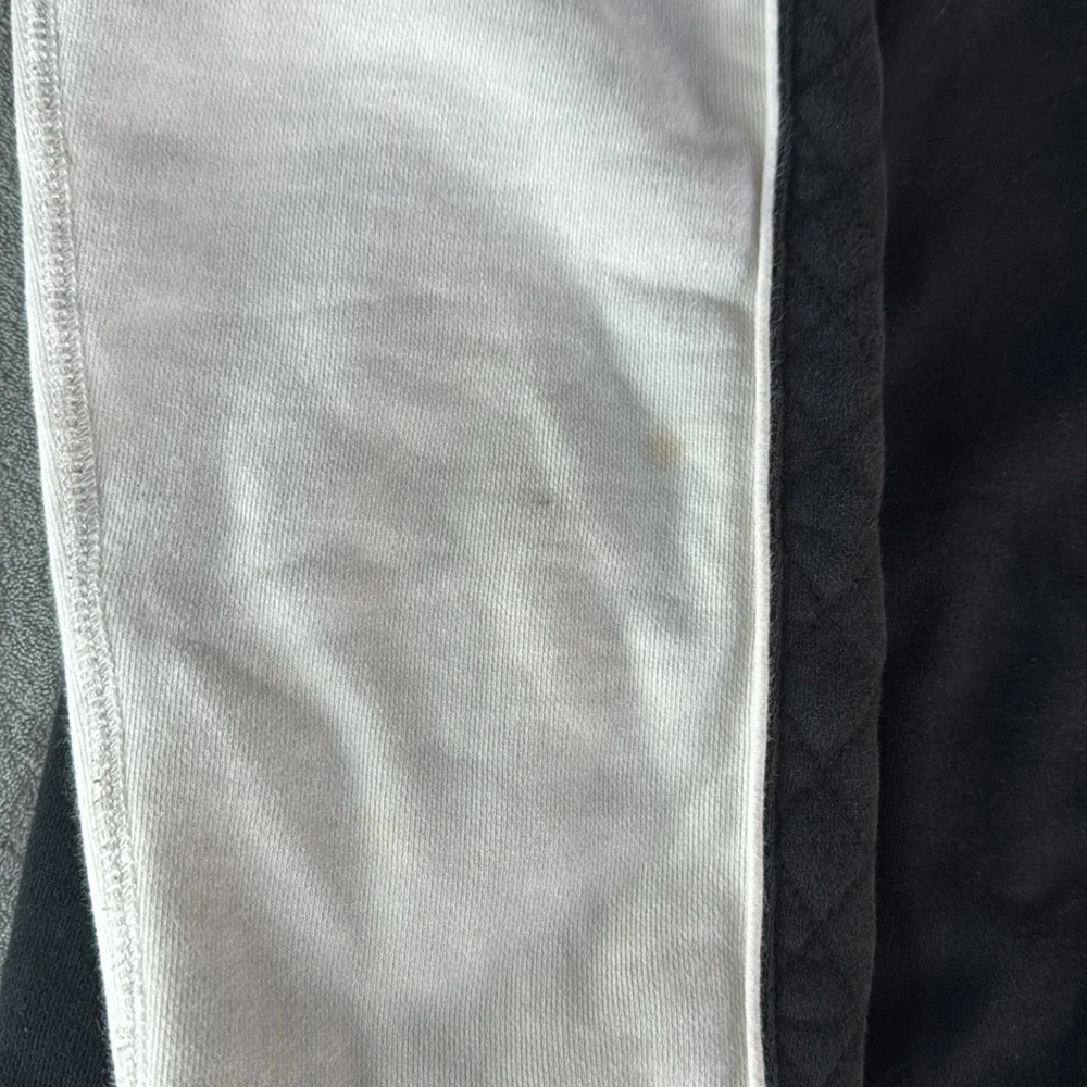 True Religion Black and White Varsity Jacket